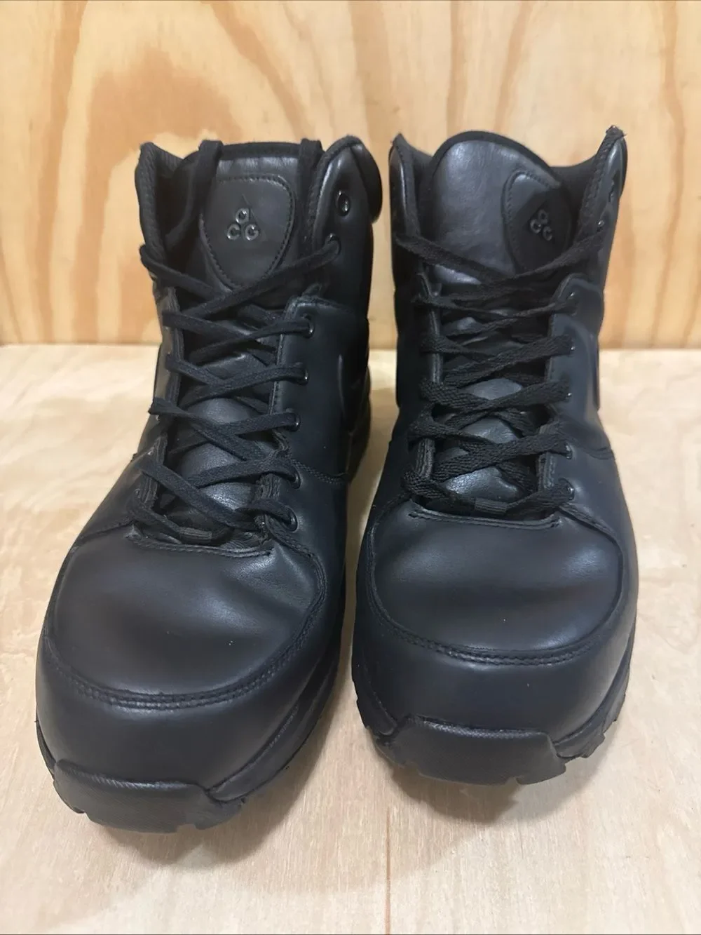 Nike ACG 2015 black leather Shoes/boots , Mens Size 13